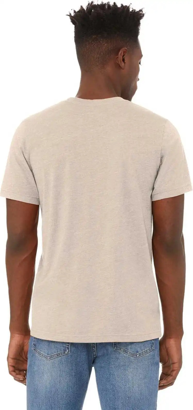Bella + Canvas 3001cvc Unisex Heather Cvc Short Sleeve Tee Dust