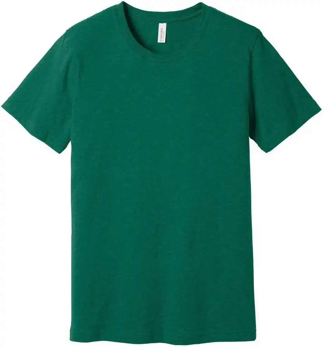 Bella + Canvas 3001cvc Unisex Heather Cvc Short Sleeve Tee Grass Green