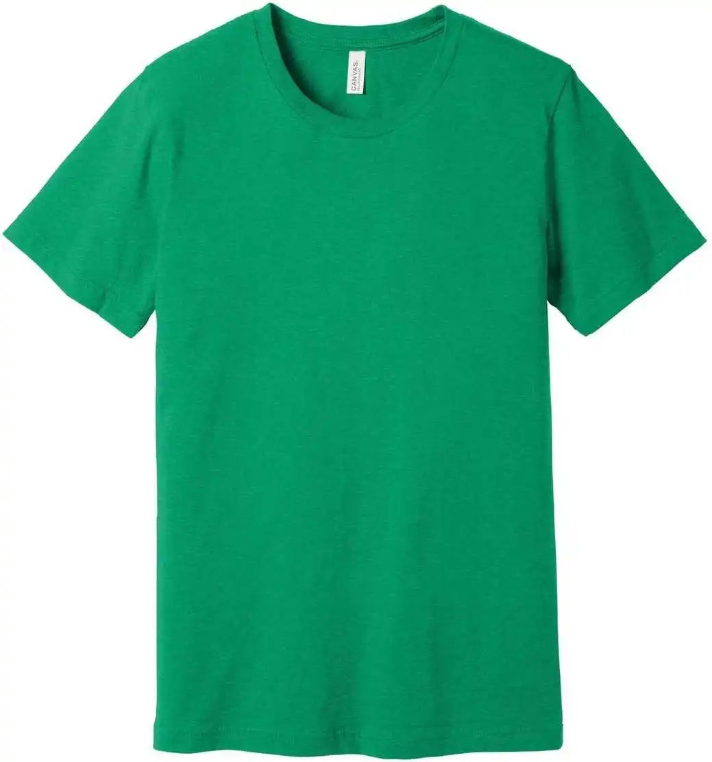 Bella + Canvas 3001cvc Unisex Heather Cvc Short Sleeve Tee Kelly