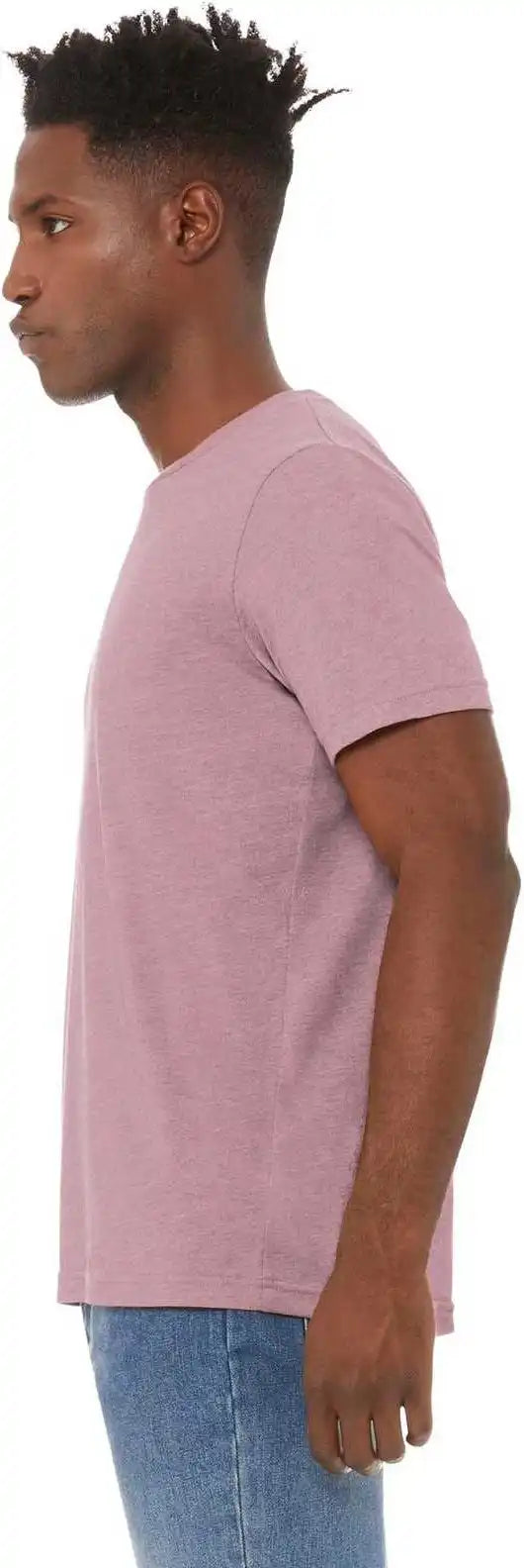 Bella + Canvas 3001cvc Unisex Heather Cvc Short Sleeve Tee - Orchid
