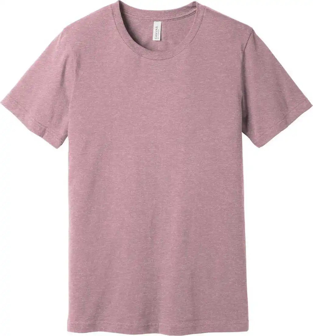 Bella + Canvas 3001cvc Unisex Heather Cvc Short Sleeve Tee - Orchid