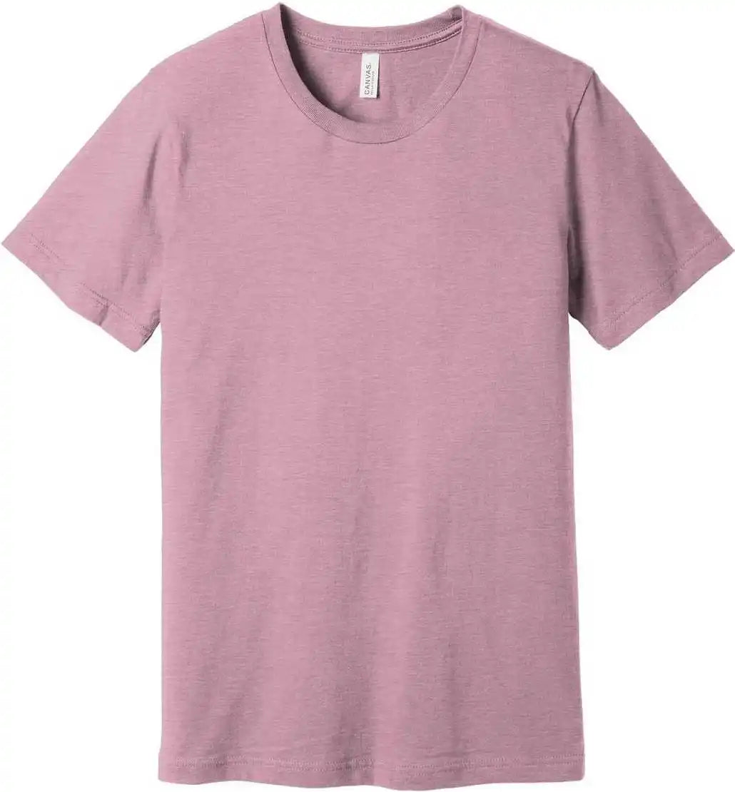 Bella + Canvas 3001cvc Unisex Heather Cvc Short Sleeve Tee Prism Lilac