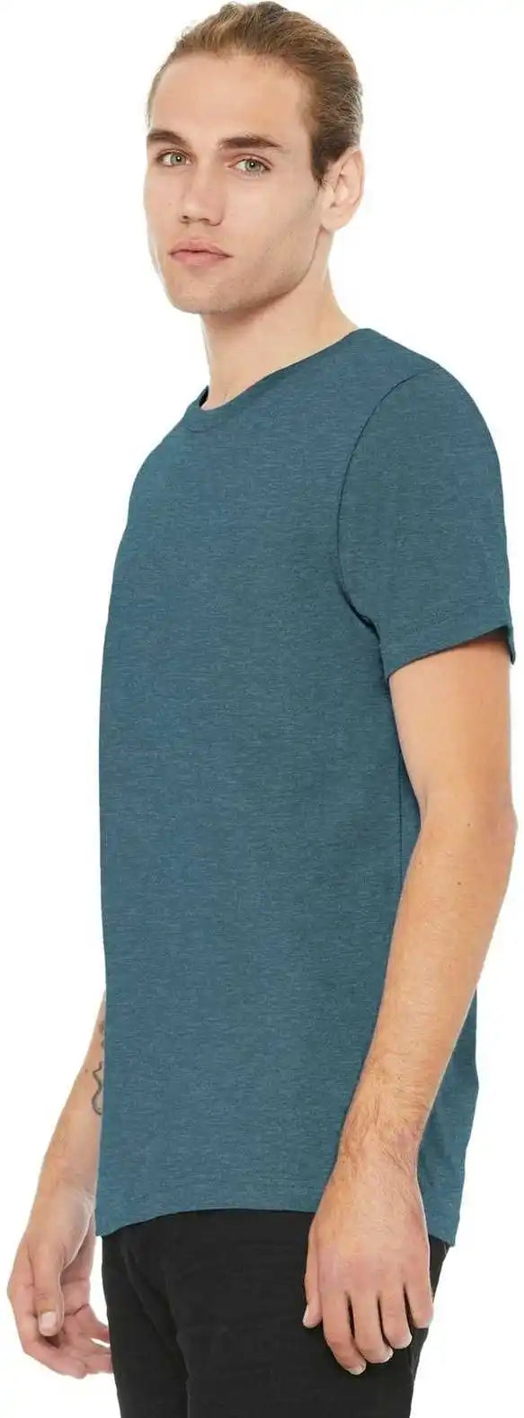 Bella + Canvas 3001cvc Unisex Heather Cvc Short Sleeve Tee Slate