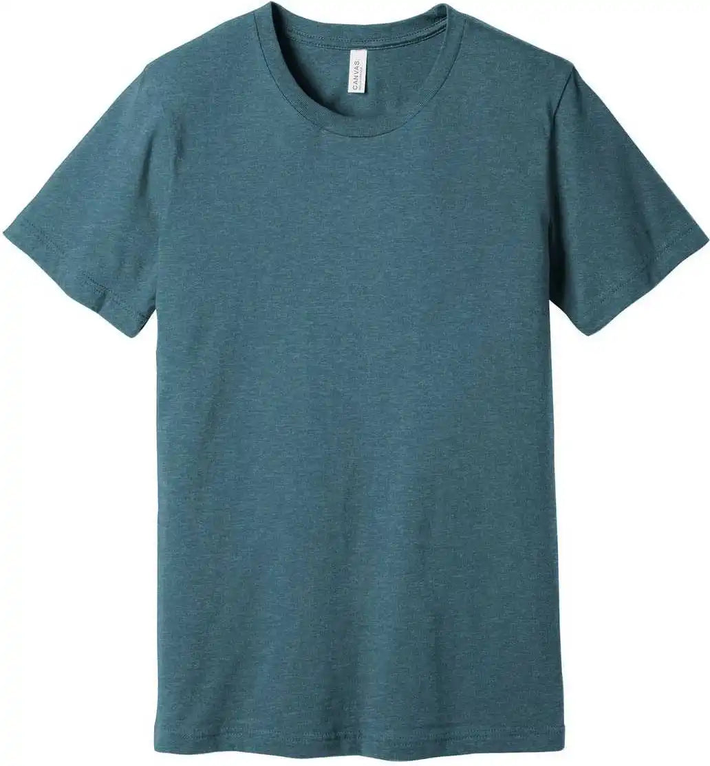 Bella + Canvas 3001cvc Unisex Heather Cvc Short Sleeve Tee Slate
