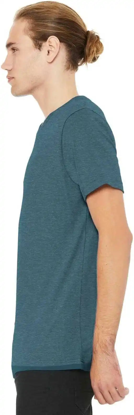 Bella + Canvas 3001cvc Unisex Heather Cvc Short Sleeve Tee Slate