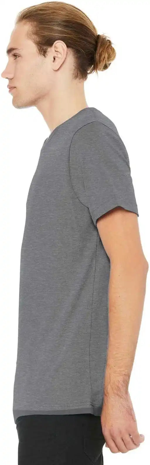 Bella + Canvas 3001cvc Unisex Heather Cvc Short Sleeve Tee Storm