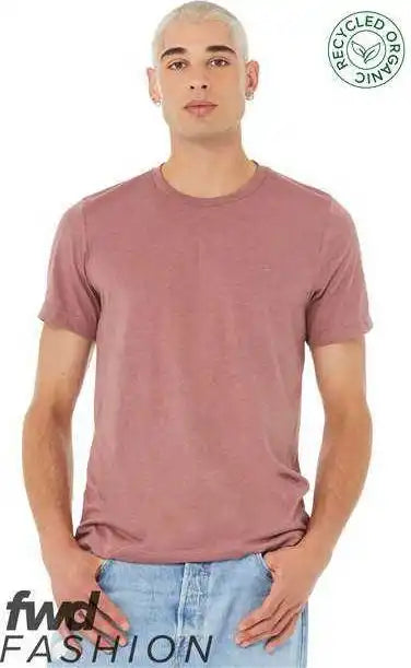 Bella + Canvas 3001rcy Fwd Fashion Unisex Jersey Recycled Organic Tee Heather Mauve