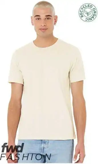 Bella + Canvas 3001rcy Fwd Fashion Unisex Jersey Recycled Organic Tee - Heather Natural