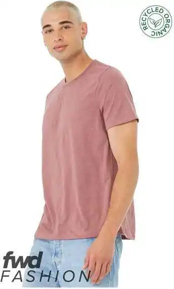 Bella + Canvas 3001rcy Fwd Fashion Unisex Jersey Recycled Organic Tee Heather Mauve