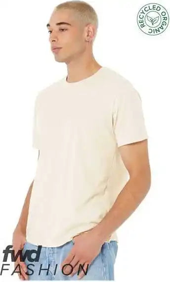 Bella + Canvas 3001rcy Fwd Fashion Unisex Jersey Recycled Organic Tee - Heather Natural