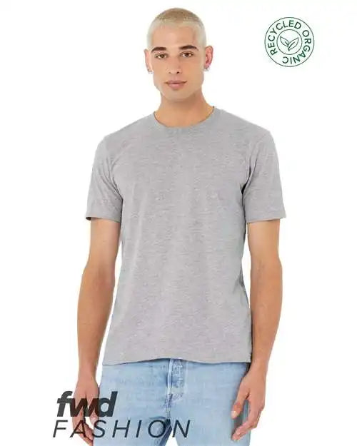 Bella + Canvas 3001rcy Fwd Fashion Unisex Jersey Recycled Organic Tee - Athletic Heather
