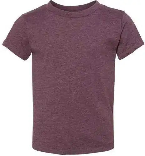 Bella + Canvas 3001t Toddler Jersey Tee - Heather Maroon