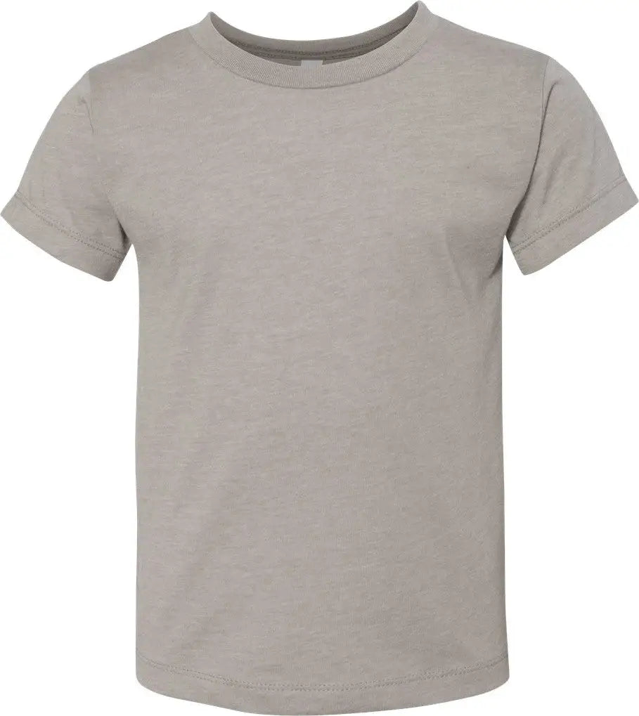 Bella + Canvas 3001t Toddler Jersey Tee - Heather Stone - Ivory / 2t