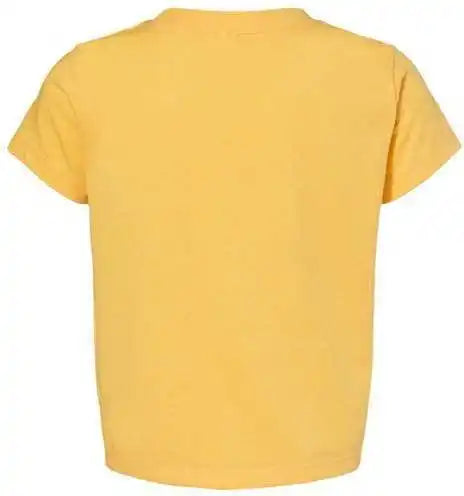 Bella + Canvas 3001t Toddler Jersey Tee Heather Yellow Gold
