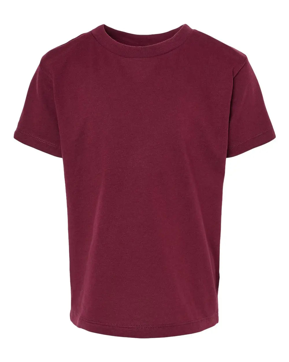 Bella + Canvas 3001t Toddler Jersey Tee - Maroon - 2t