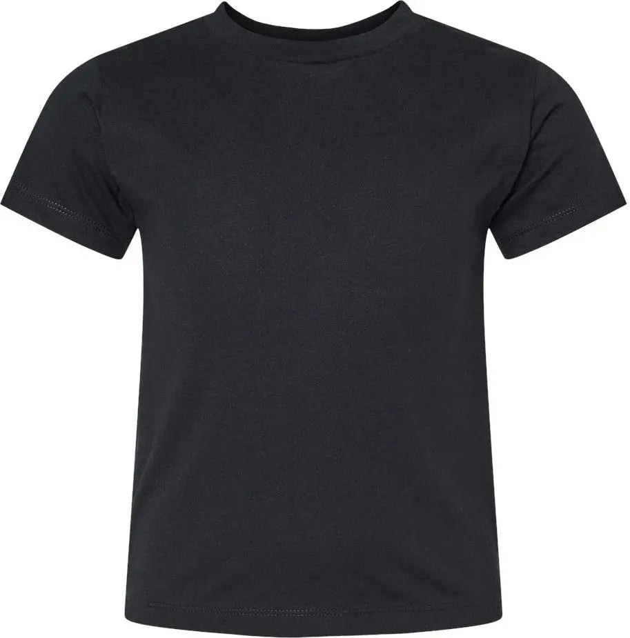 Bella + Canvas 3001t Toddler Jersey Tee - Solid Black Blend - 2t
