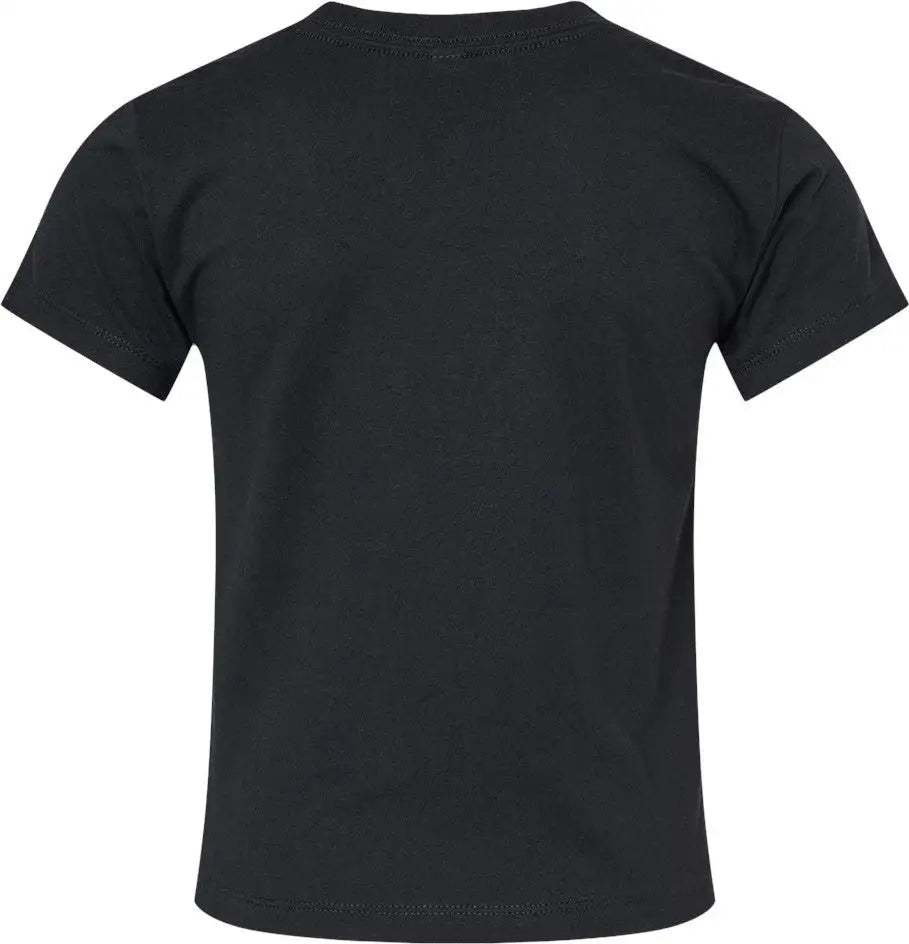 Bella + Canvas 3001t Toddler Jersey Tee - Solid Black Blend - 2t