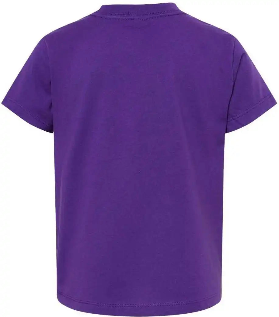 Bella + Canvas 3001t Toddler Jersey Tee Team Purple