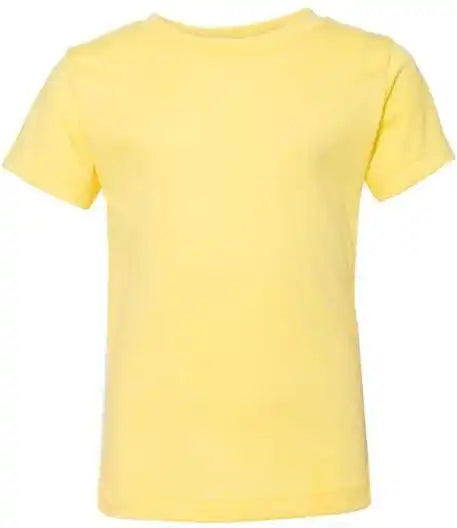 Bella + Canvas 3001t Toddler Jersey Tee Yellow