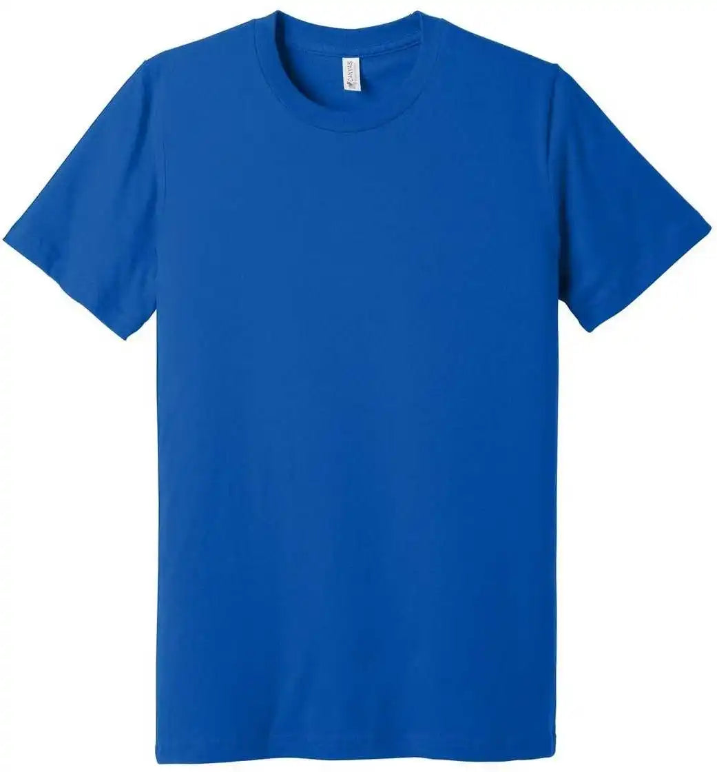 Bella + Canvas 3001u Unisex Made in the Usa Jersey Short Sleeve Tee True Royal
