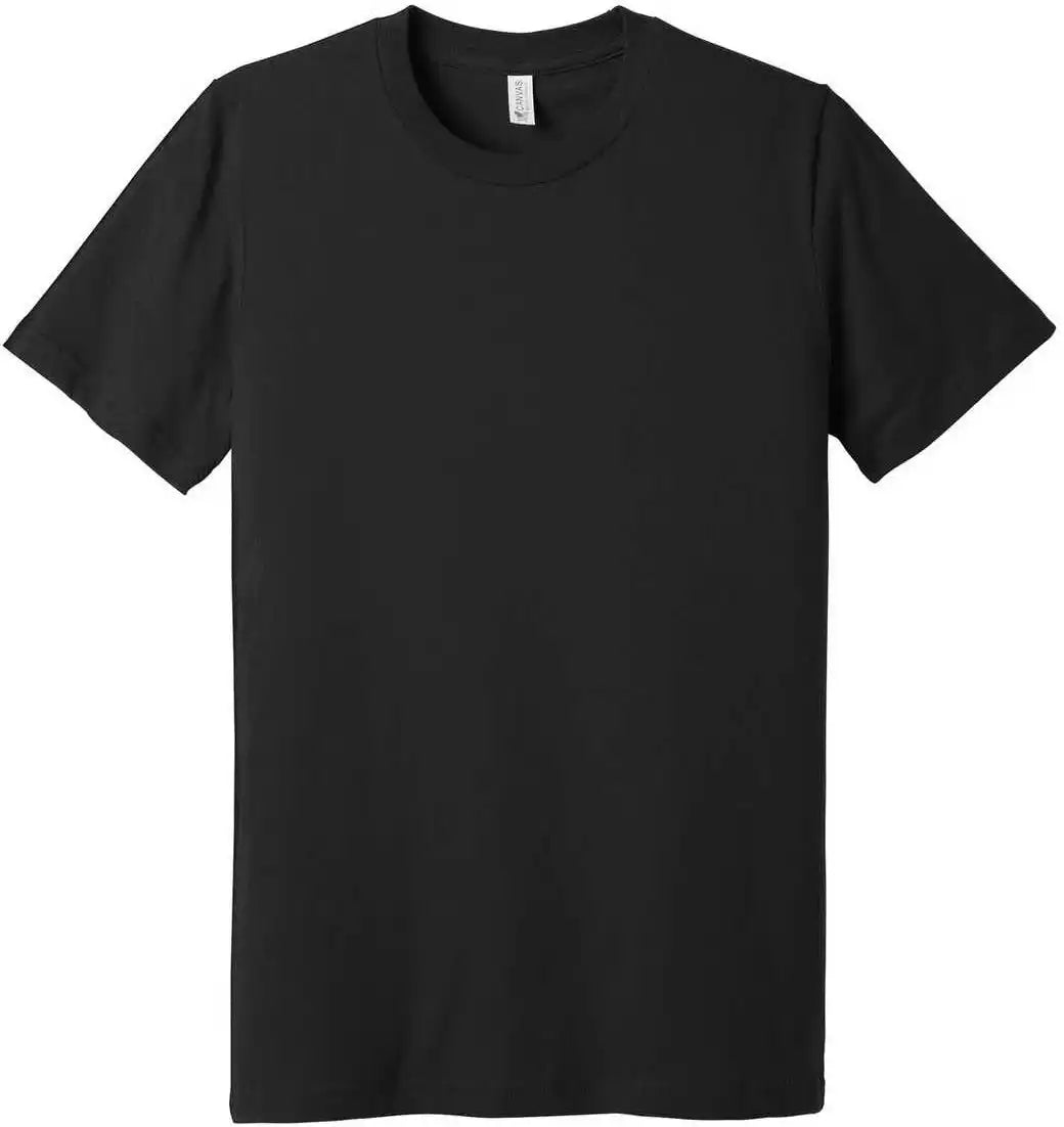 Bella + Canvas 3001u Unisex Made in the Usa Jersey Short Sleeve Tee Black