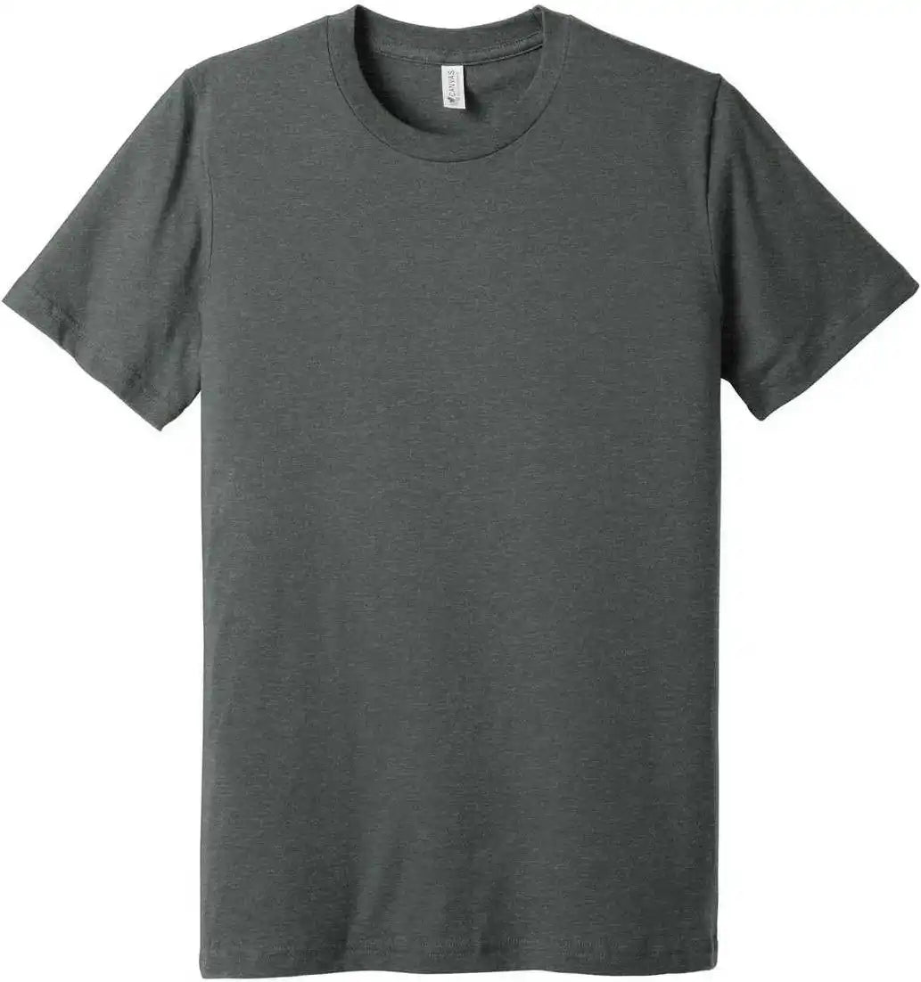Bella + Canvas 3001u Unisex Made in the Usa Jersey Short Sleeve Tee Deep Heather