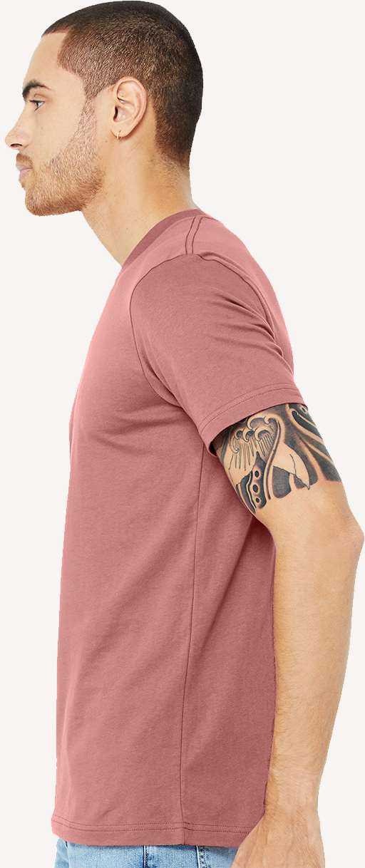 Bella + Canvas 3001u Unisex Usa-made Jersey Tee - Mauve