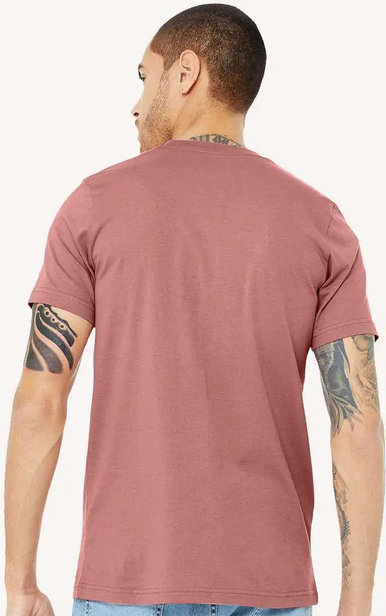 Bella + Canvas 3001u Unisex Usa-made Jersey Tee - Mauve