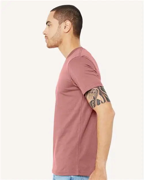 Bella + Canvas 3001usa Usa-made Jersey Tee - 3001u - Mauve