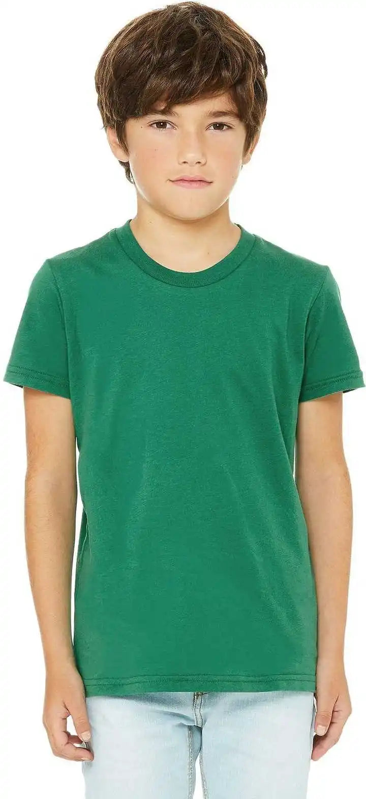 Bella + Canvas 3001y Youth Jersey Short Sleeve Tee Kelly