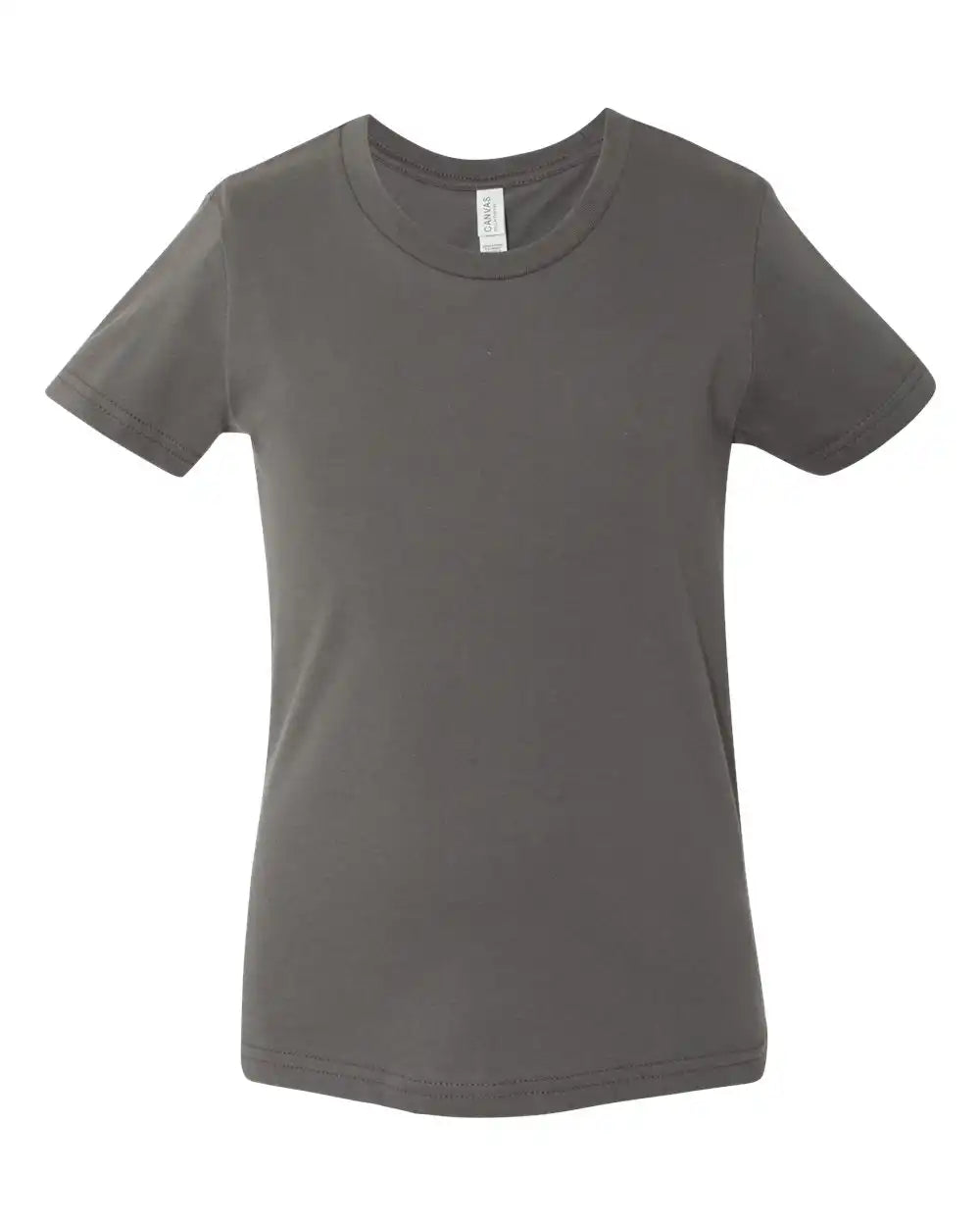 Bella + Canvas 3001y Youth Jersey Tee - Asphalt - s