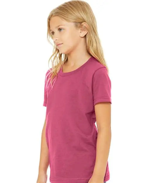 Bella + Canvas 3001y Youth Jersey Tee - Berry