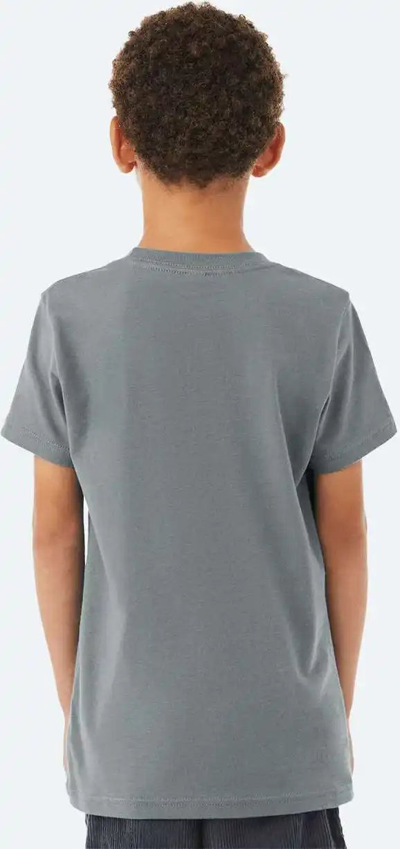 Bella + Canvas 3001y Youth Jersey Tee Blue Storm