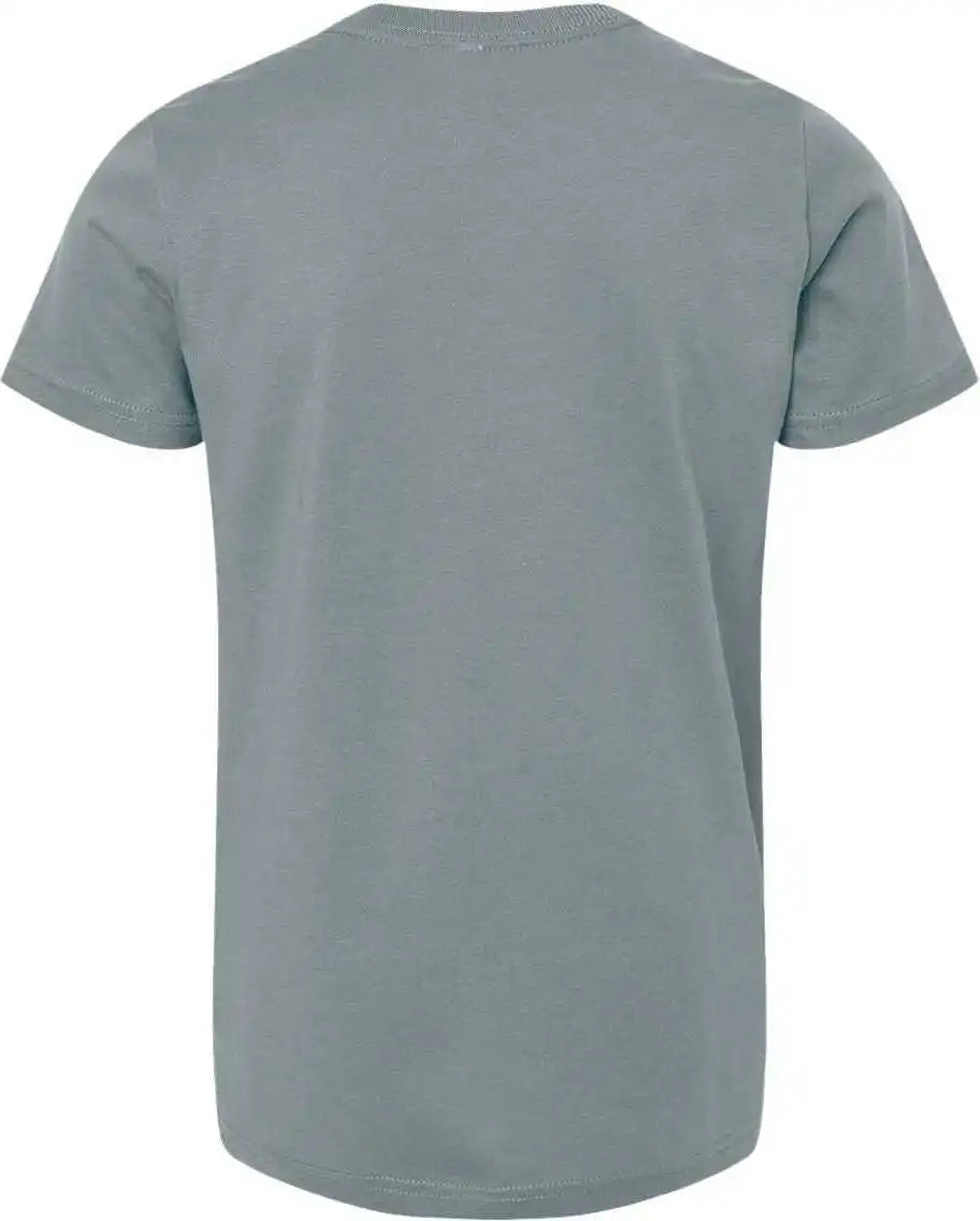 Bella + Canvas 3001y Youth Jersey Tee Blue Storm