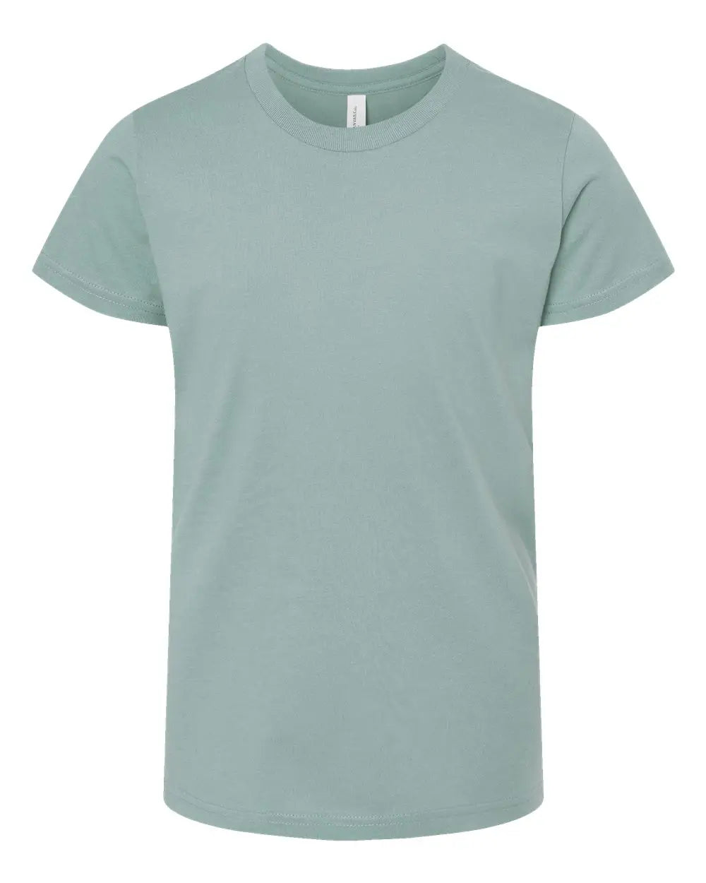 Bella + Canvas 3001y Youth Jersey Tee - Dusty Blue