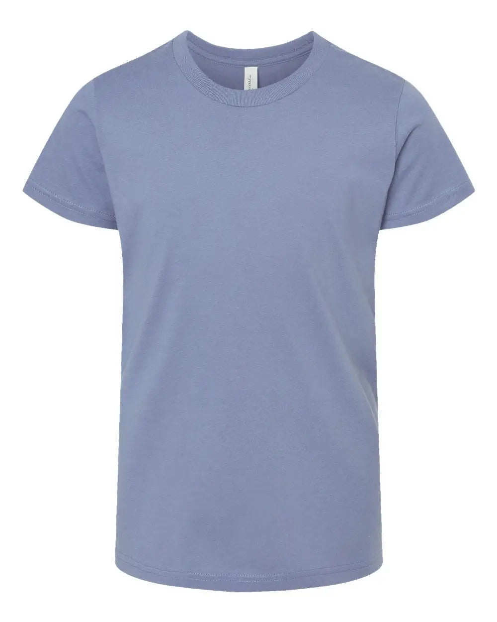 Bella + Canvas 3001y Youth Jersey Tee - Lavender Blue - Purple / s