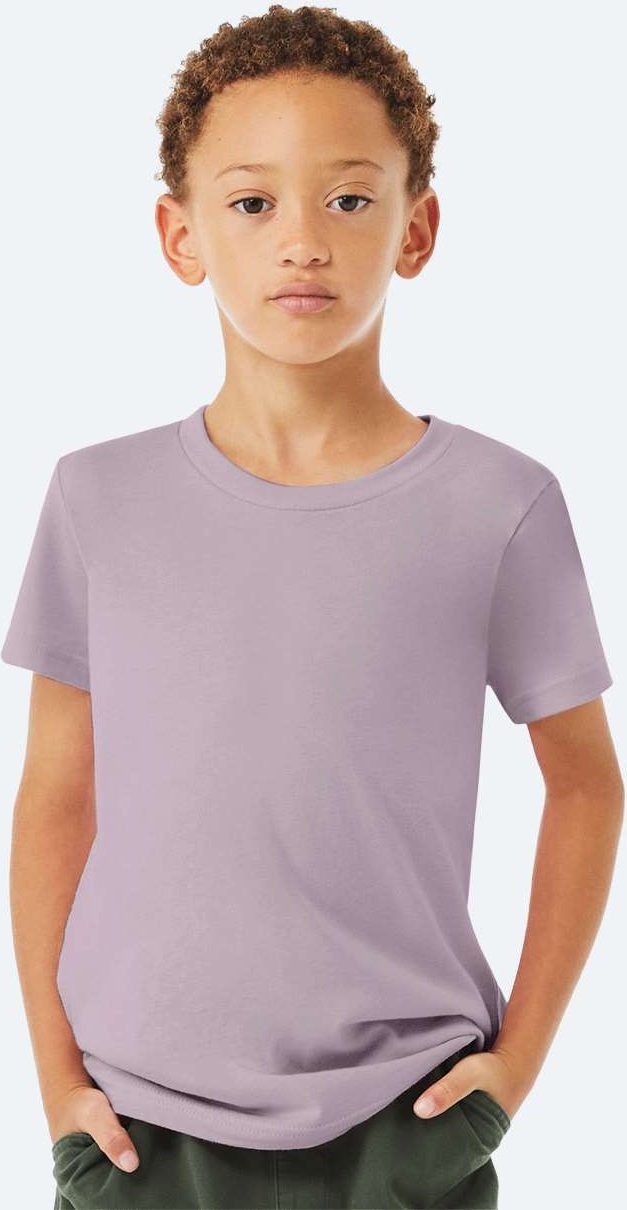 Bella + Canvas 3001y Youth Jersey Tee - Light Violet
