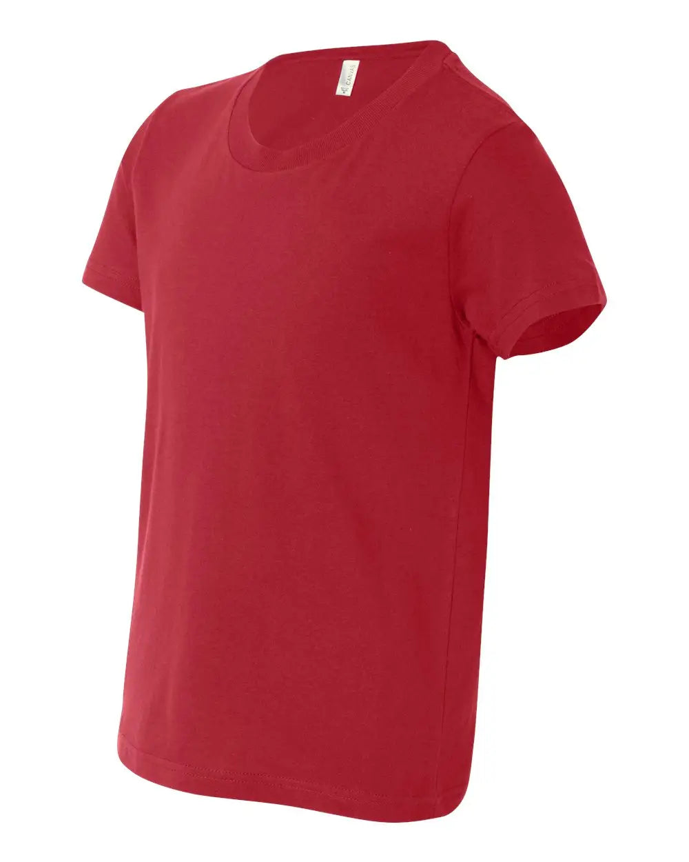Bella + Canvas 3001y Youth Jersey Tee - Red - s