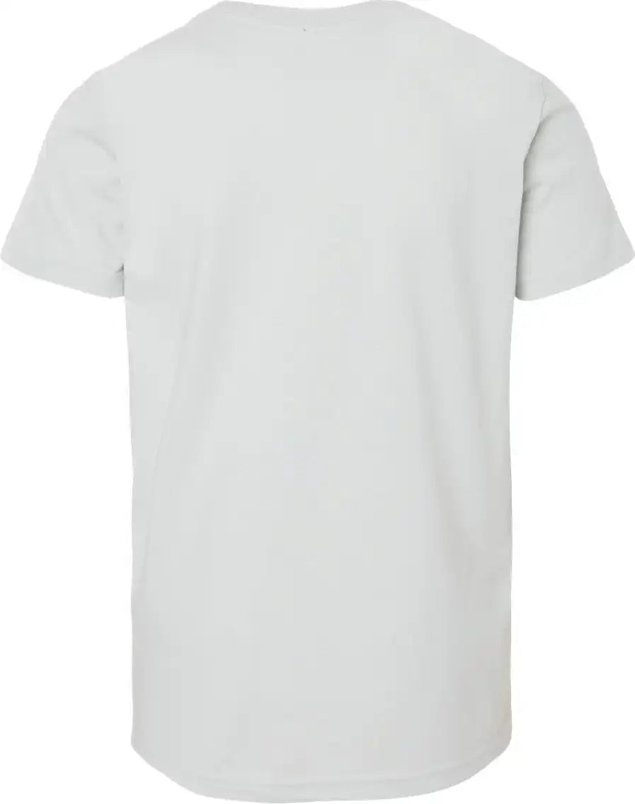 Bella + Canvas 3001y Youth Jersey Tee - Silver - s