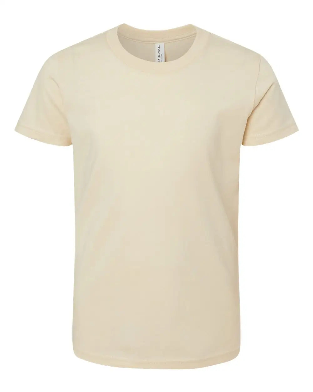 Bella + Canvas 3001y Youth Jersey Tee - Soft Cream