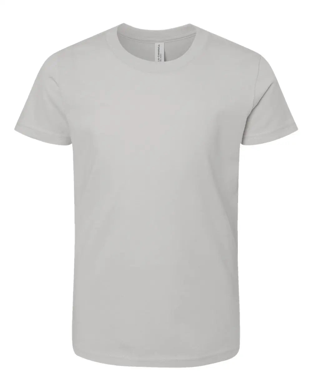 Bella + Canvas 3001y Youth Jersey Tee - Solid Athletic Grey - Gray / s