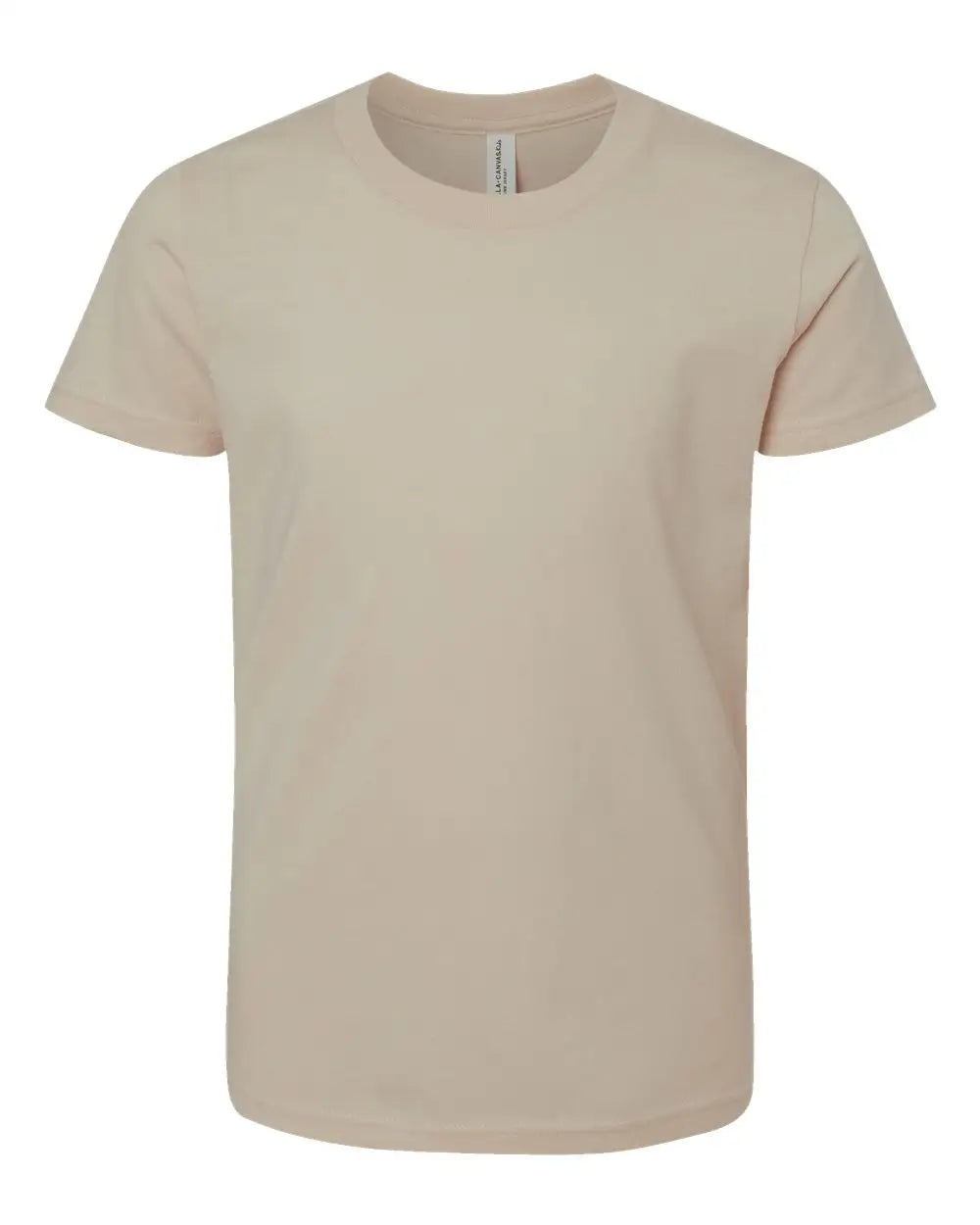 Bella + Canvas 3001y Youth Jersey Tee - Tan