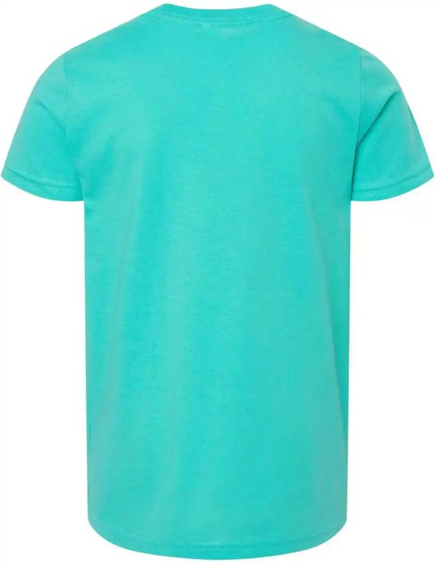 Bella + Canvas 3001y Youth Jersey Tee - Teal