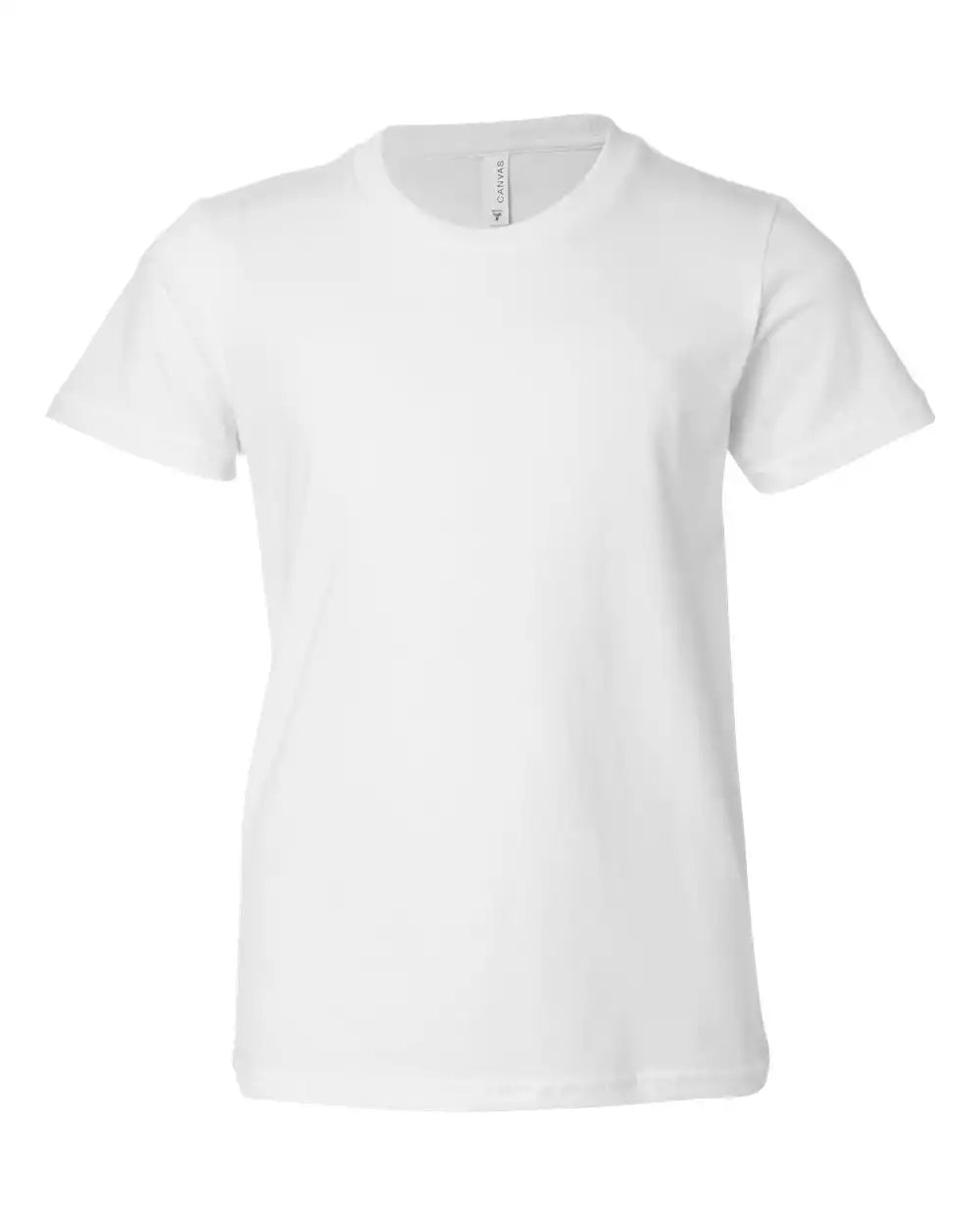 Bella + Canvas 3001y Youth Jersey Tee - White