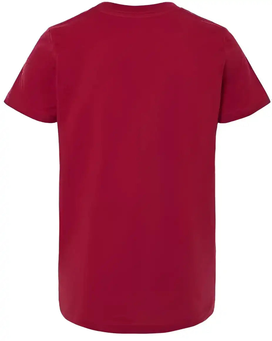 Bella + Canvas 3001y Youth Unisex Jersey Tee Cardinal