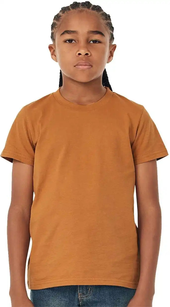 Bella + Canvas 3001y Youth Unisex Jersey Tee - Toast