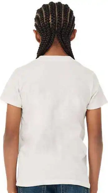 Bella + Canvas 3001y Youth Unisex Jersey Tee Vintage White