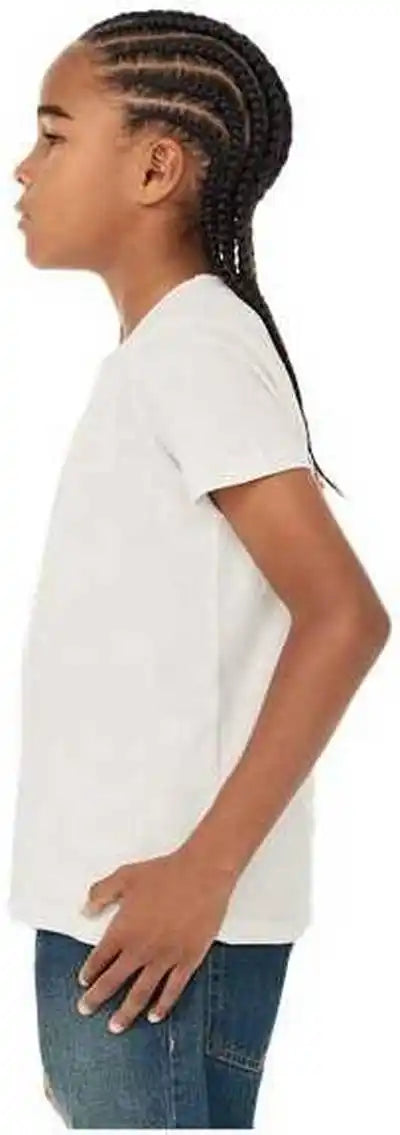Bella + Canvas 3001y Youth Unisex Jersey Tee Vintage White