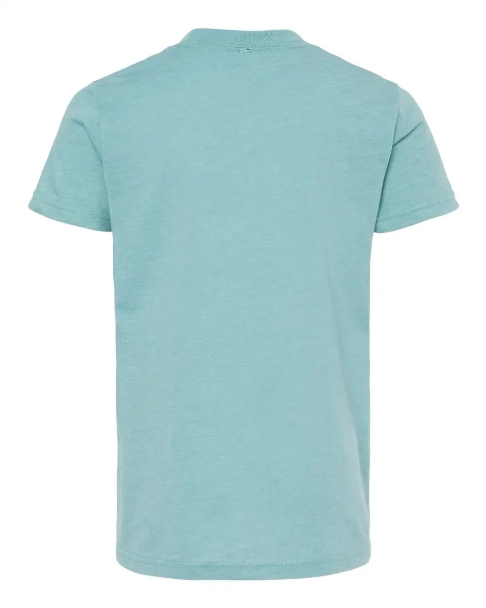 Bella + Canvas 3001ycvc Youth Cvc Jersey Tee - Heather Blue Lagoon - s