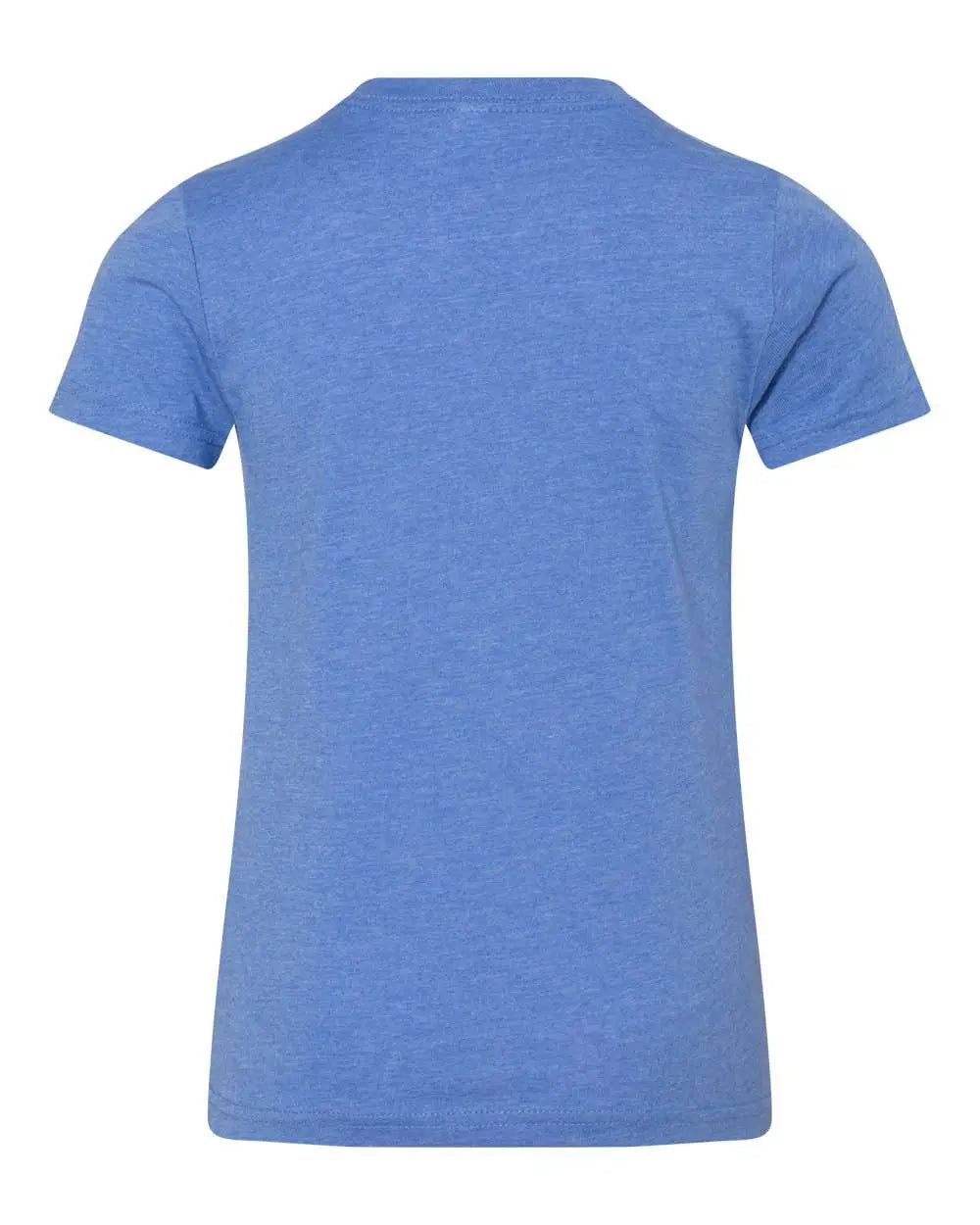 Bella + Canvas 3001ycvc Youth Cvc Jersey Tee - Heather Columbia Blue